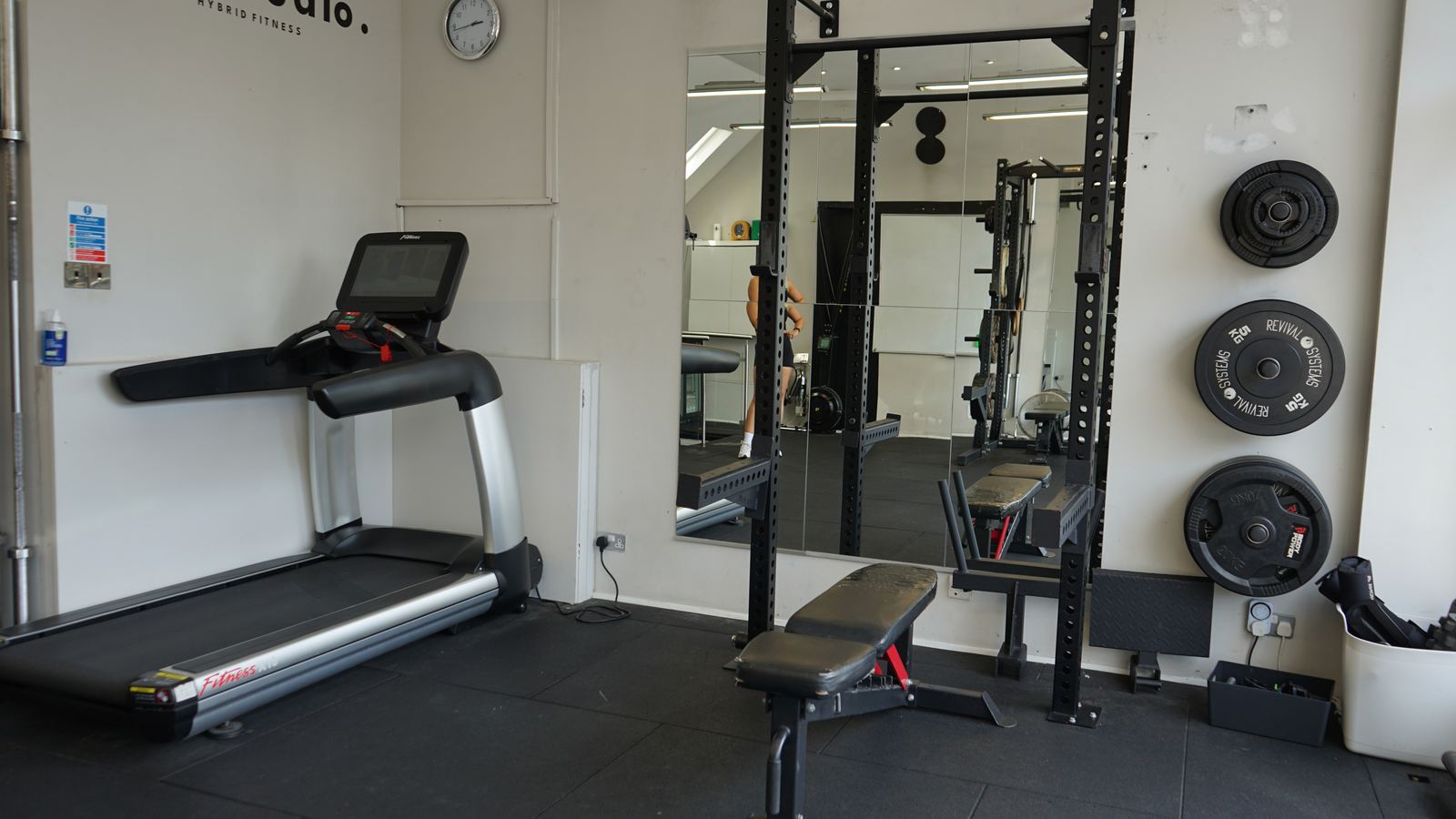 The bright training floor at Core Studio, Blackheath, where the Mums and Babies session runs